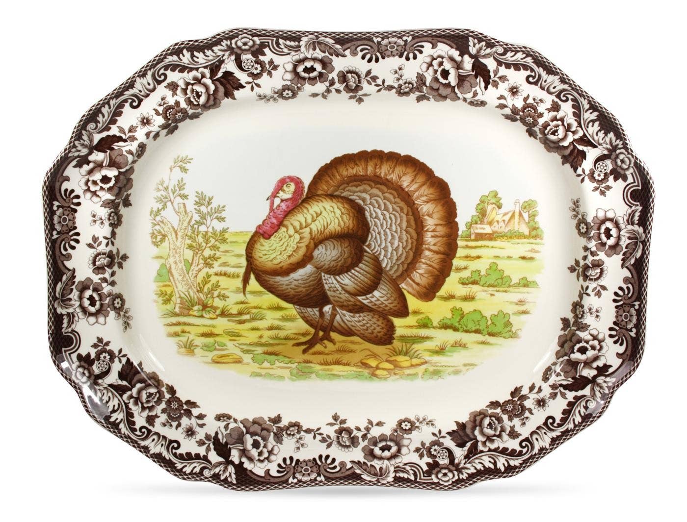Woodland Turkey Platter