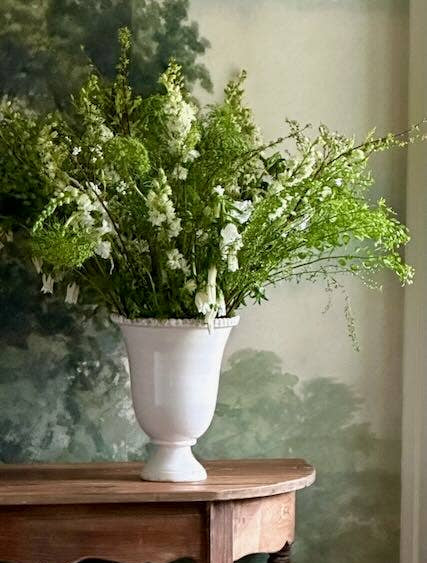 Helena Beaded Ceramic Vase
