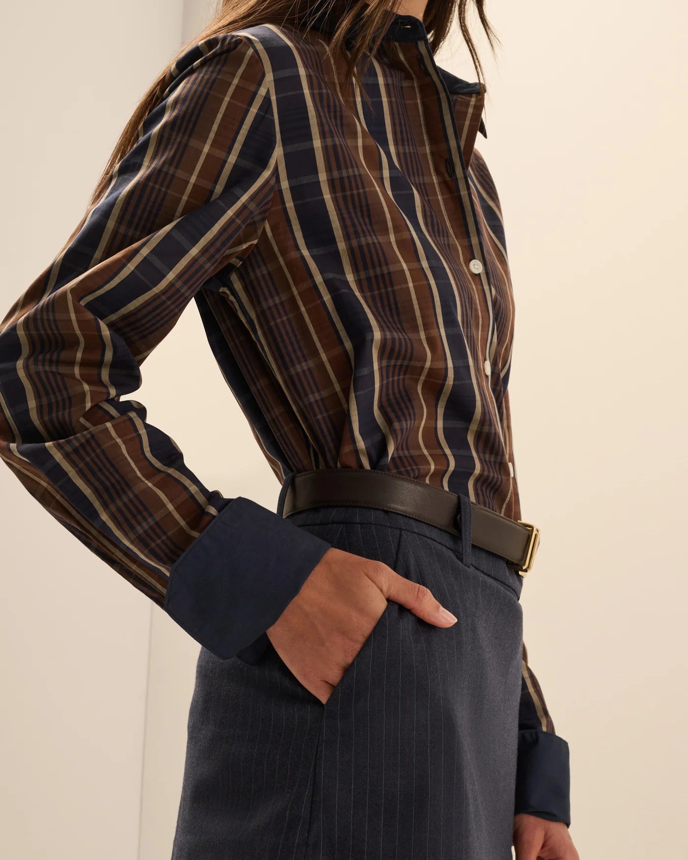 Cuffed Statement Shirt