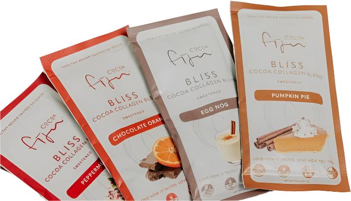 Bliss Cocoa Fall/Winter Flavors - Variety Pack (Single Serving)