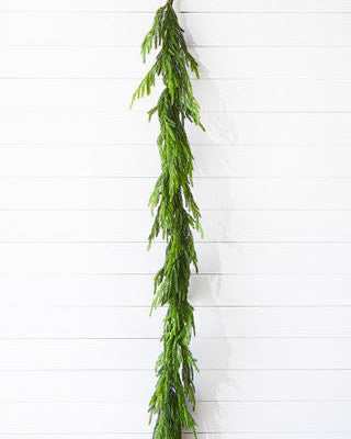 Real Touch Norfolk Pine Garland 6'