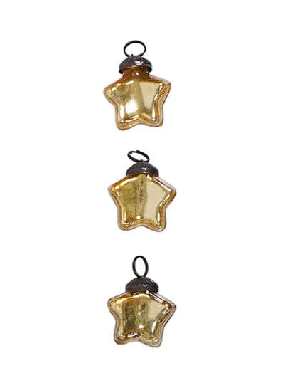 Glass Star Ornament