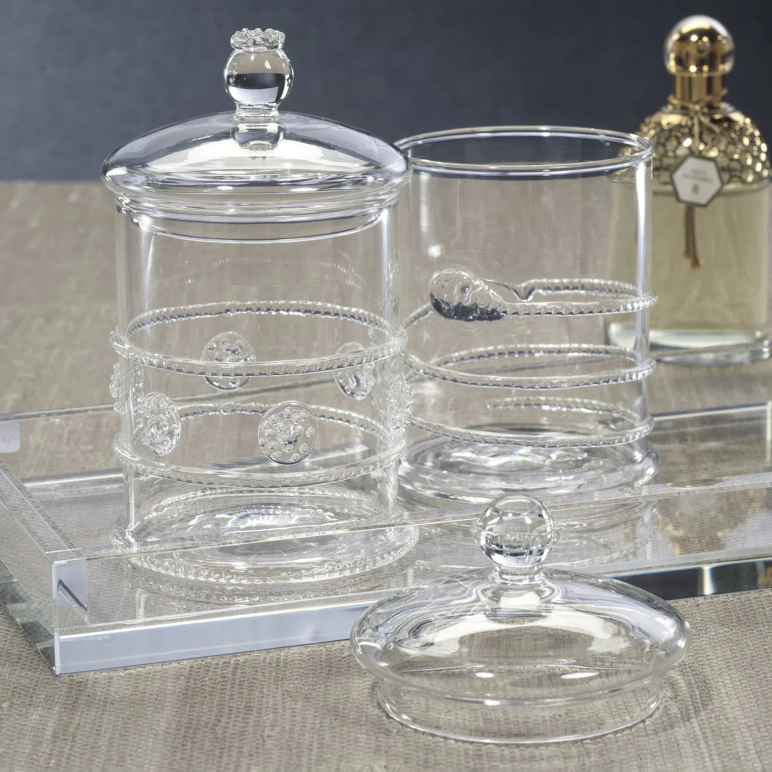 Juliet Lidded Glass Jar