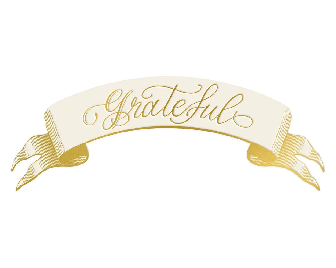 Grateful Banner Table Accent
