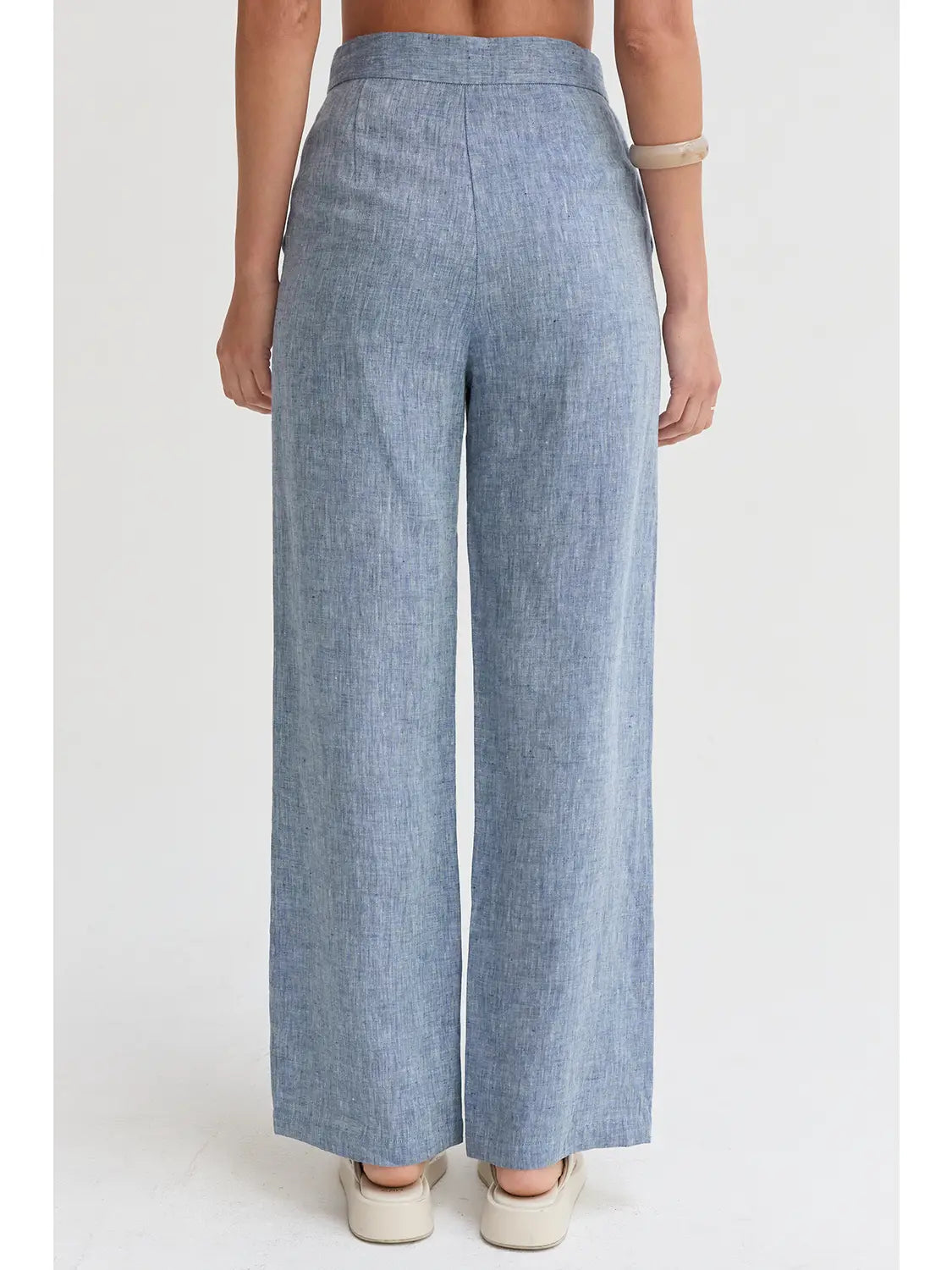 Helen Linen Wide Leg Pants