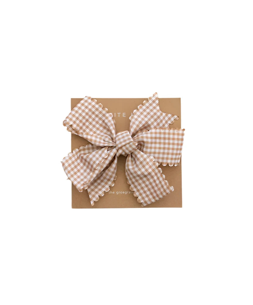 Grosgrain Bow Clip