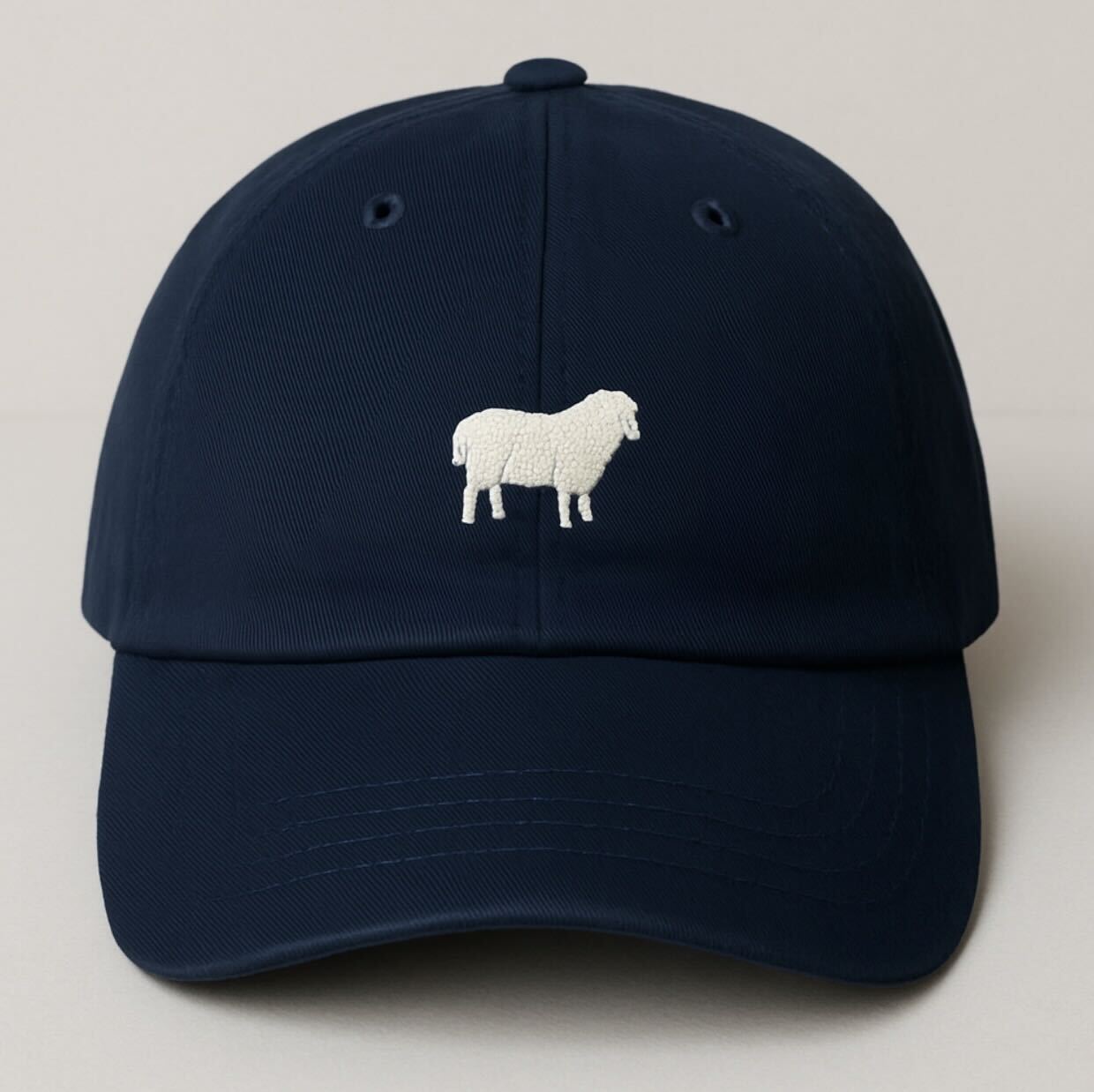 Navy Sheep Hat