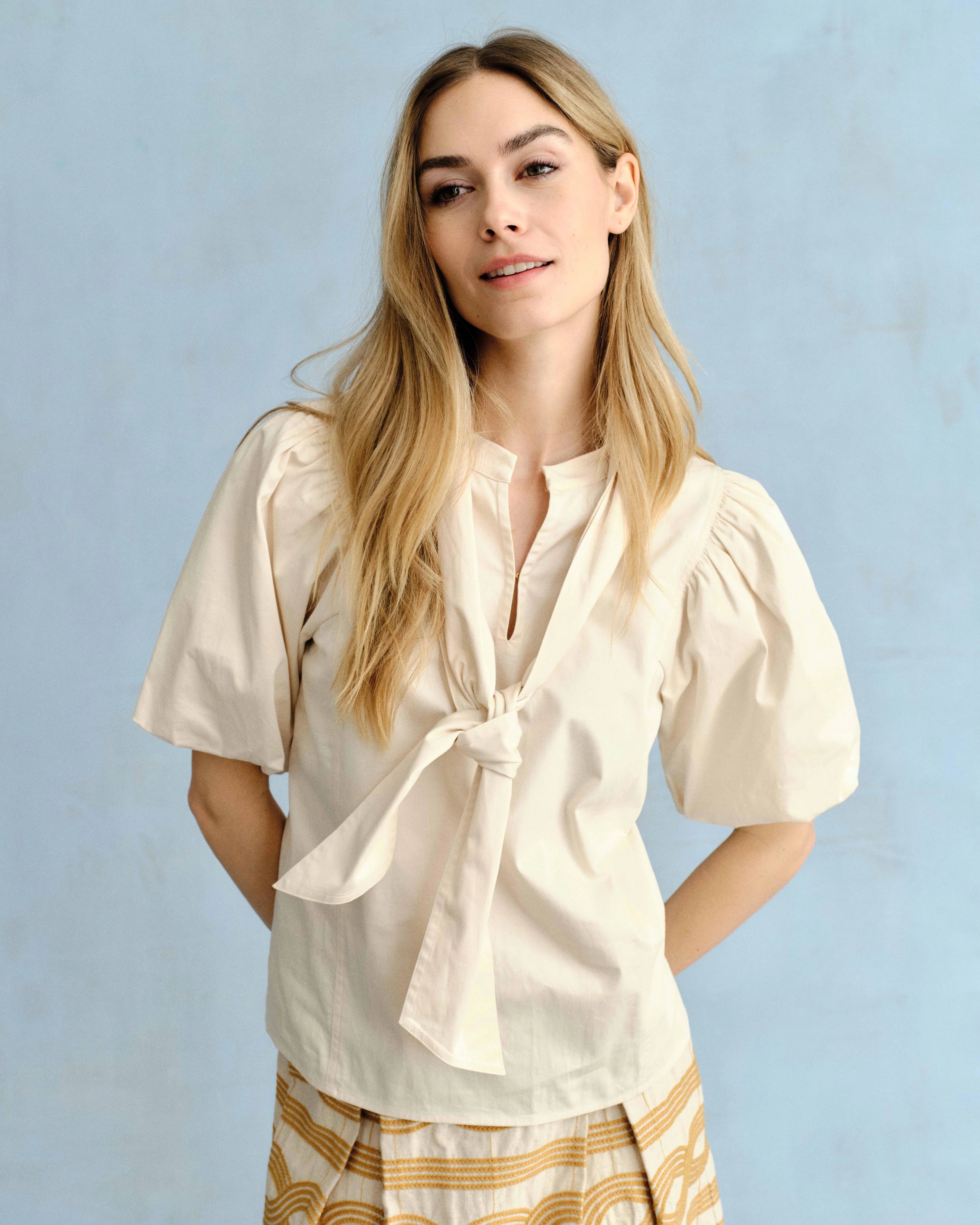 Perry Top-Ivory