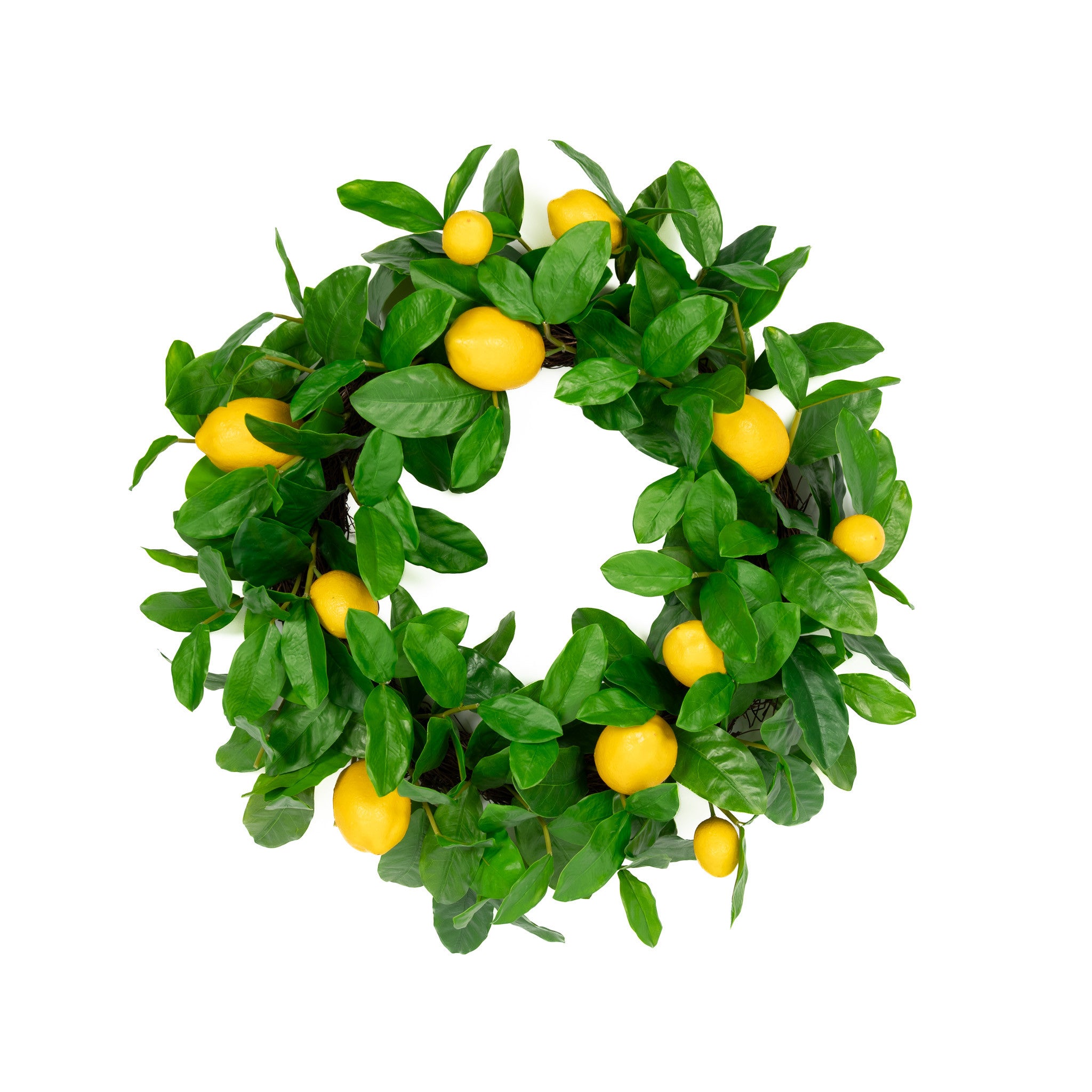 Lemon Wreath 24"