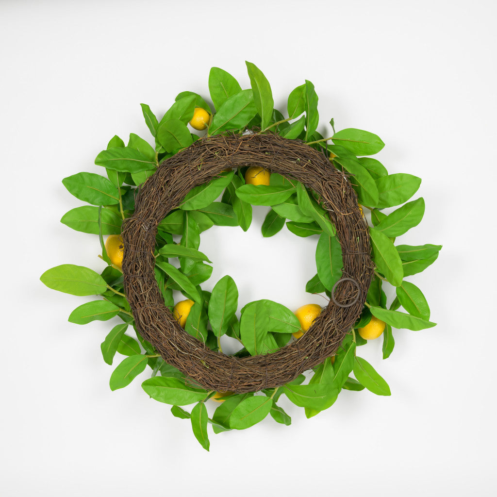Lemon Wreath 24"