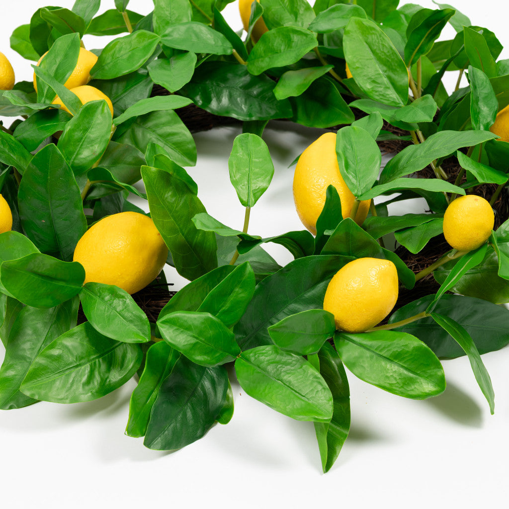 Lemon Wreath 24"