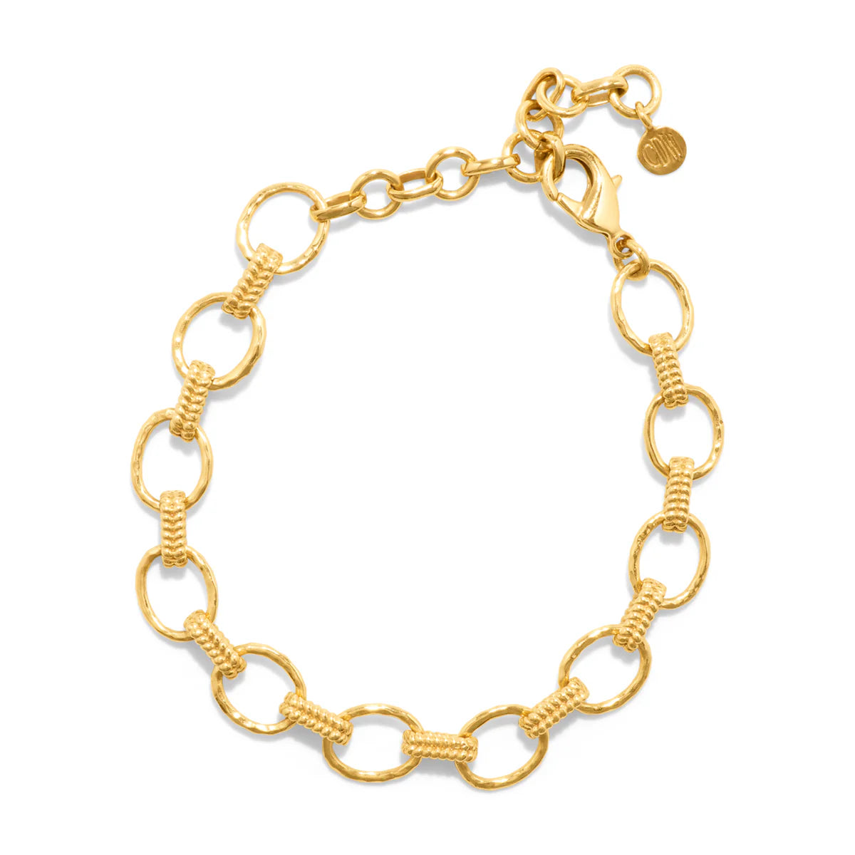 Cleopatra Small Link Gold Bracelet