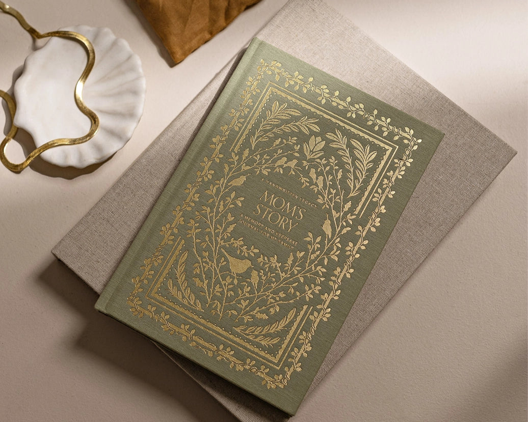 Mom's Story: A Memory and Keepsake Journal for My Family Hardcover