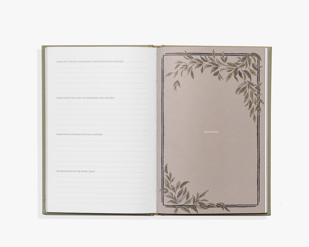 Mom's Story: A Memory and Keepsake Journal for My Family Hardcover