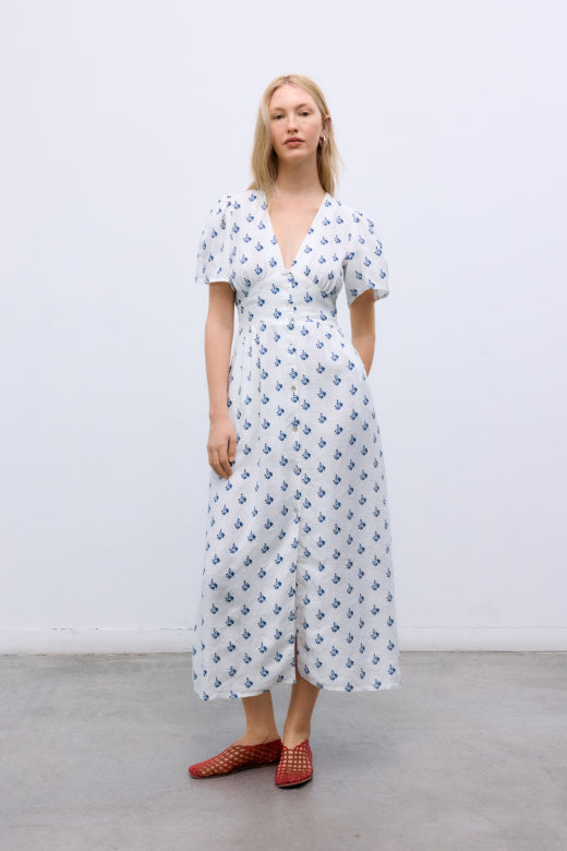 Melissa Print Dress