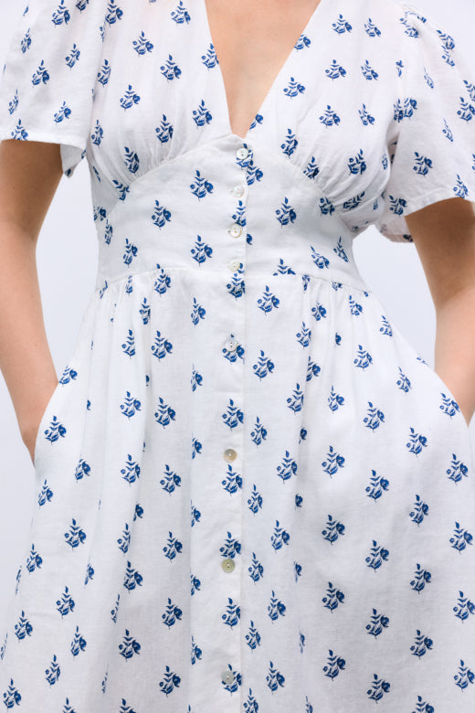 Melissa Print Dress