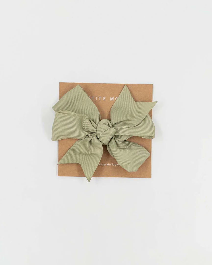 Grosgrain Bow Clip