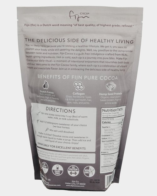 Pure Cocoa Collagen Blend (25 Serving Bag)