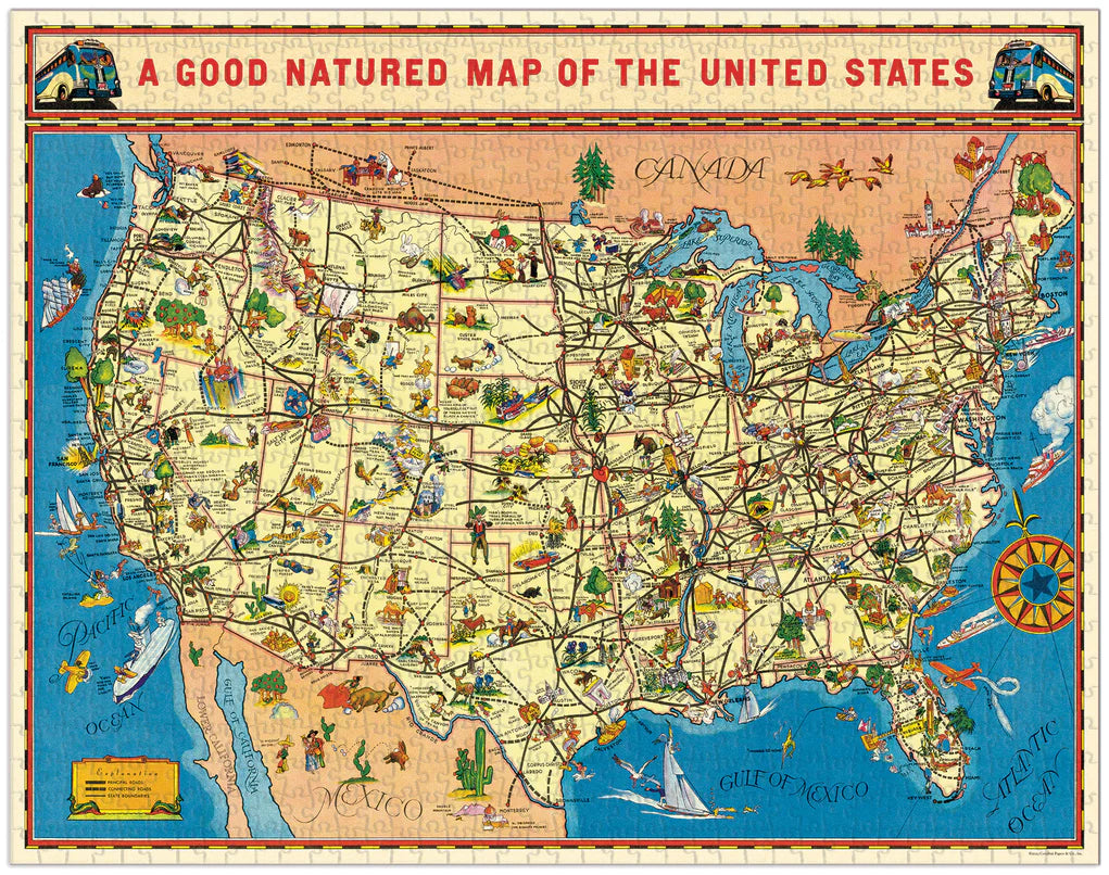 USA Map Puzzle