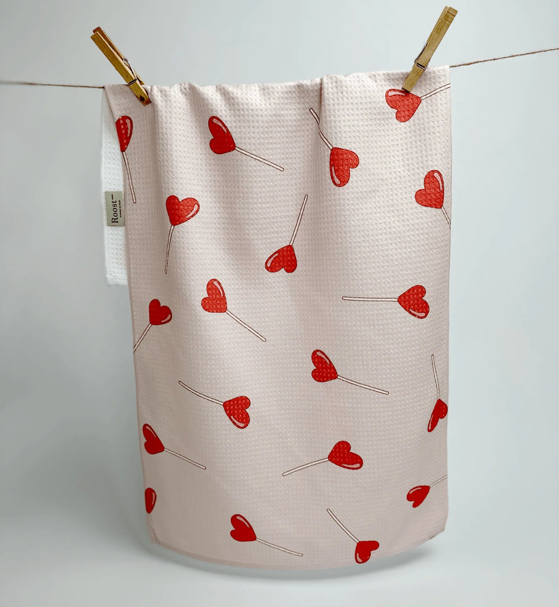 Valentine's Heart Candy Towel