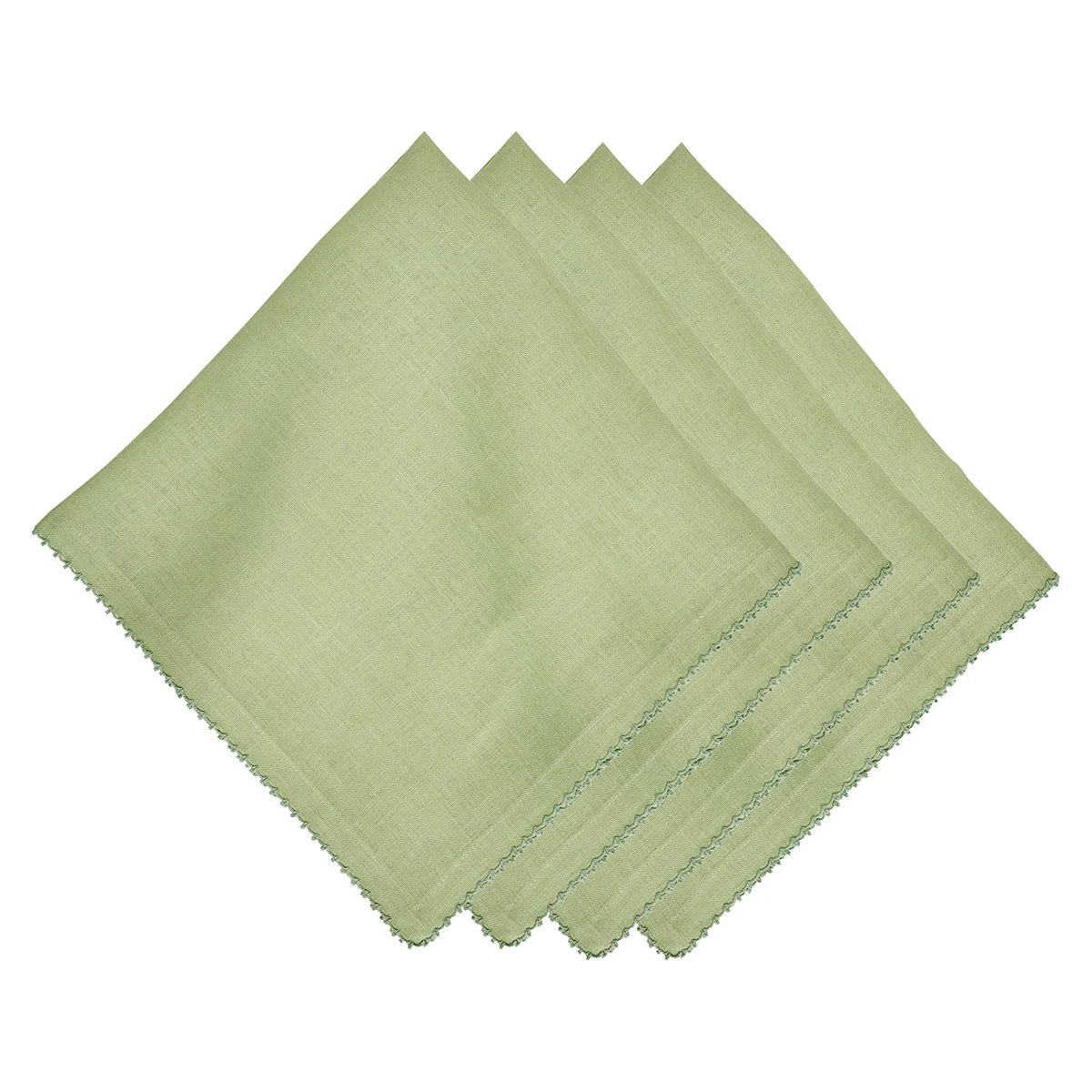 Berry Scallop Napkin Set of 4