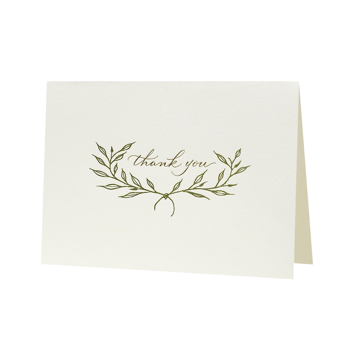 Branches Thank You Letterpress Card