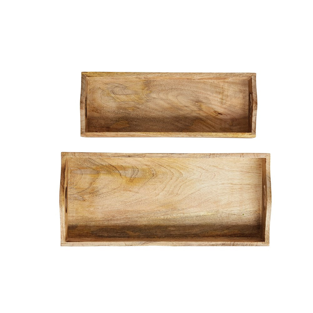 Rectangle Mango Wood Trays