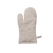 Woven Linen & Cotton Waffle Hot Mitt - Cream