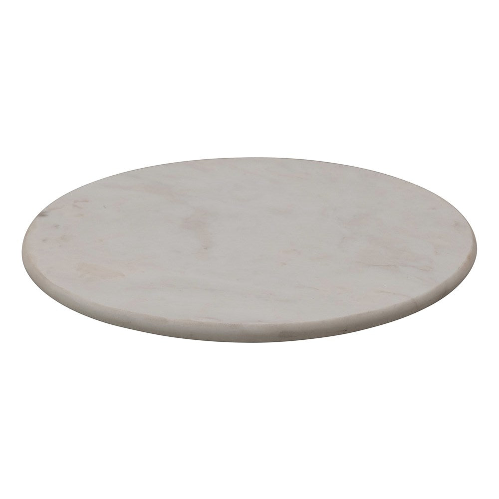 14" Round Marble Lazy Susan,