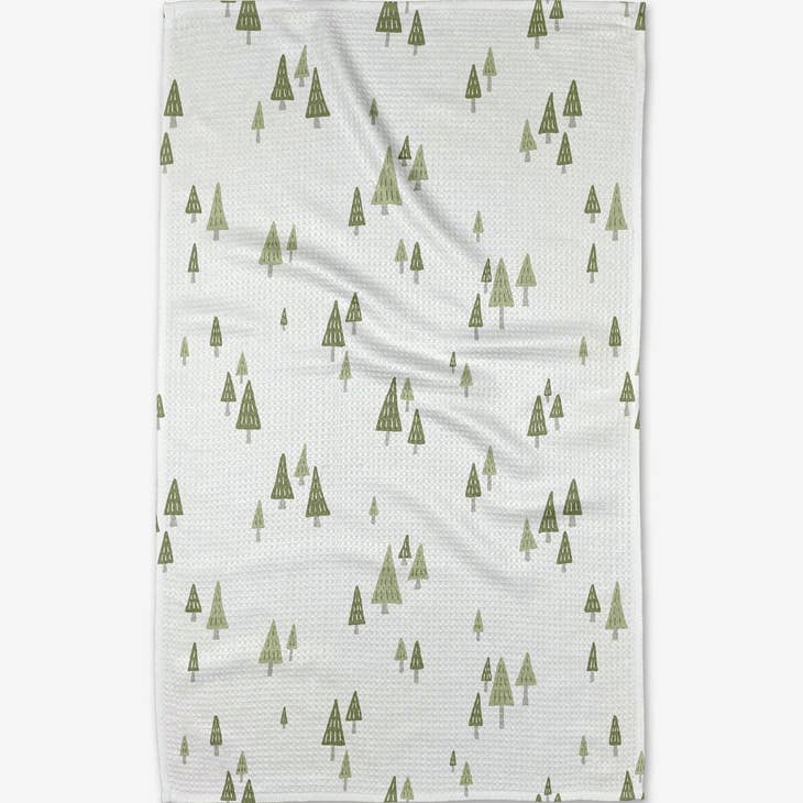 Geometry Kitchen Tea Towel Woodruff