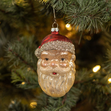 4.75" Santa Head Ornament