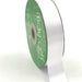 7/8" (24mm) Double Face Satin Ribbon, White BY THE YARD