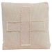 20" Square Woven Cotton Slub Pillow