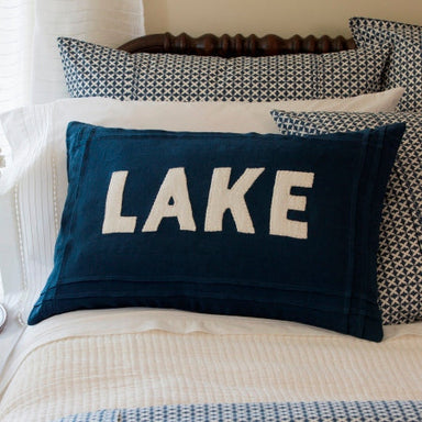 Taylor Linens Indigo Lake Pillow
