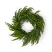 24” Just Cut Norfolk Pine Wreath Natural Green