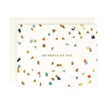 So Proud of You Confetti Card