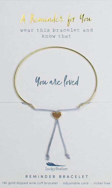 Reminder Bracelet - Gold - Loved