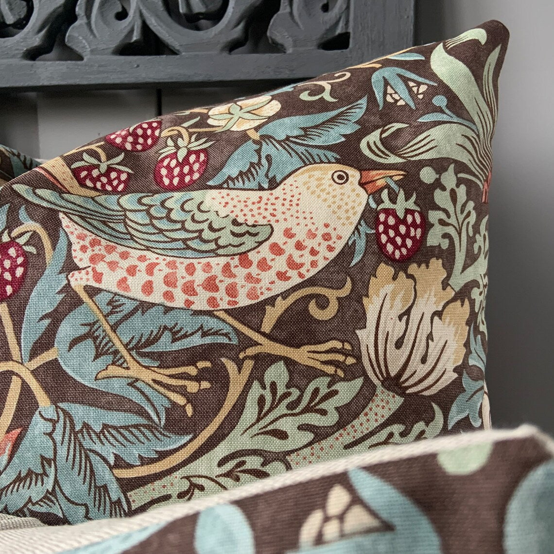 William Morris Fabric Cushion 12 X 17