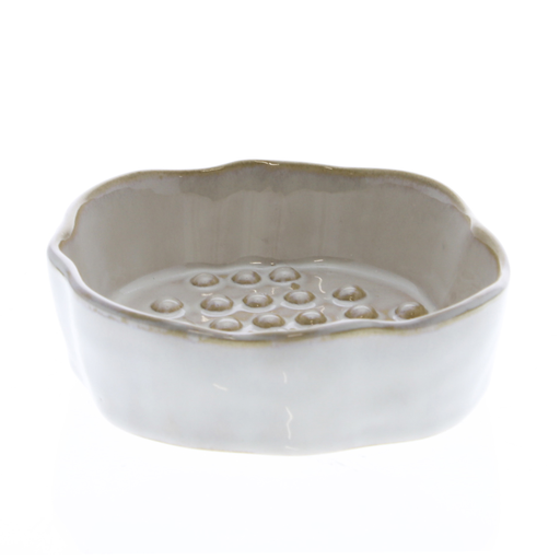 Bower Ceramic Soap Dish - White